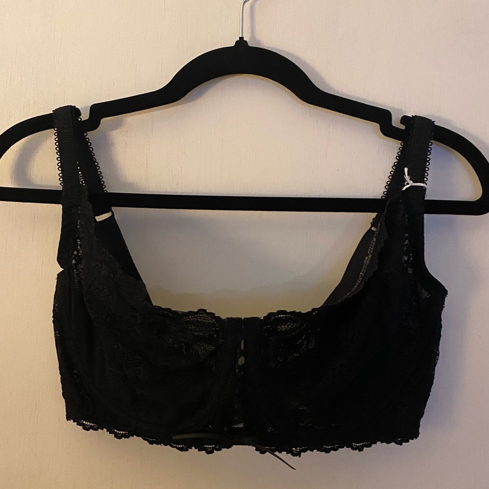 Frederick's of Hollywood Black Lace Bra